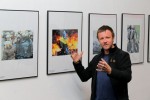 MYKOLA TYMCHENKO AND HIS WORK MAIDAN. JANUARY 22, 2014. IT IS  THE BEST, NOT NECESSARILY OURS, WHO WIN AT OUR PHOTO EXHIBIT.  INCIDENTALLY, THE LAST TIME A DEN PHOTO CORRESPONDENT WON THE GRAND PRIX WAS IN 2012